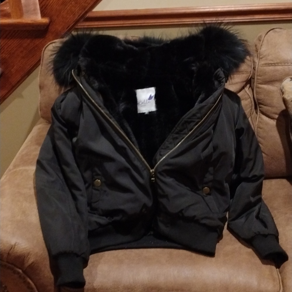 Woman's bomber coat - Picture 4 of 9